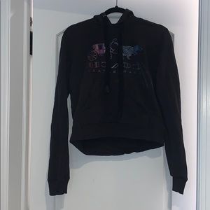 Coach Branded Navy Hoodie Sweatshirt